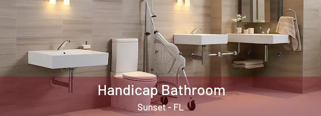 Handicap Bathroom Sunset - FL