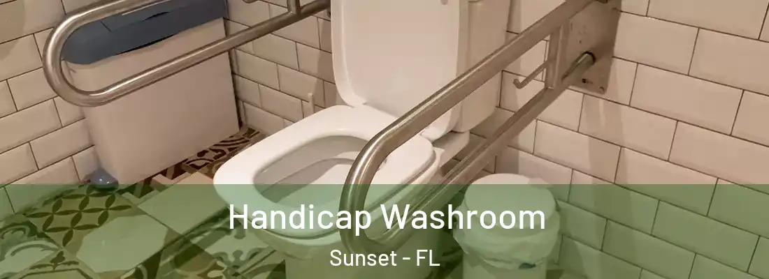 Handicap Washroom Sunset - FL